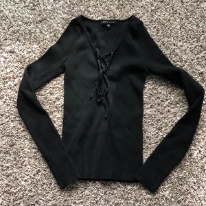 Kendall and Kylie black long sleeve